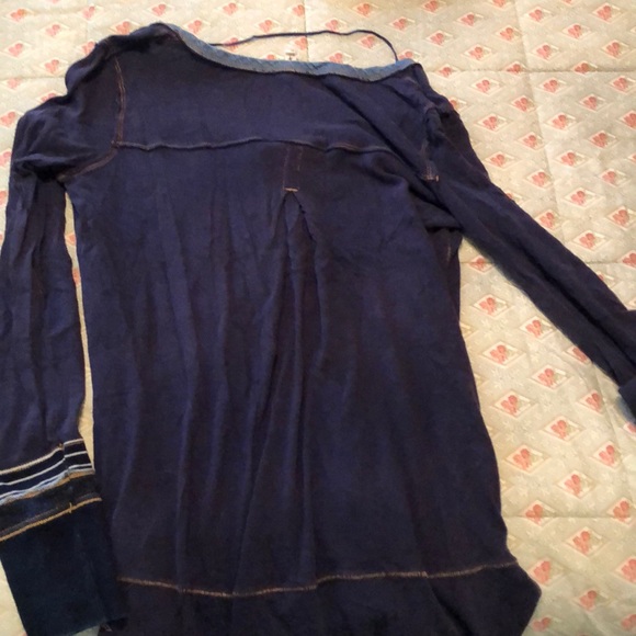 navy free people tunic - Picture 2 of 4